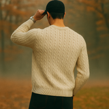 Cableknit Woolen Crew