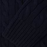 Cableknit Woolen Crew