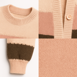 Catherine Varsity Cotton Cardigan