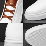 Minimalist Pebbled Leather Sneaker