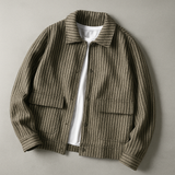 Pin Stripe Studded Shacket