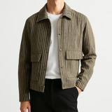 Pin Stripe Studded Shacket