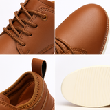 Lace-Up Classic Leather Kicks