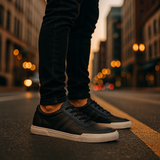 Textured Rugged Varsity Sneakers