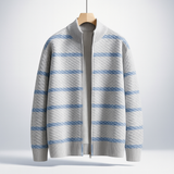 Waffle Stripe Cardigan