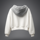 College Cozy Cropped Hoodie