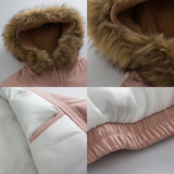 Celeste Chic Sherpa Puffer