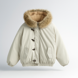 Celeste Chic Sherpa Puffer