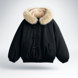 Celeste Chic Sherpa Puffer