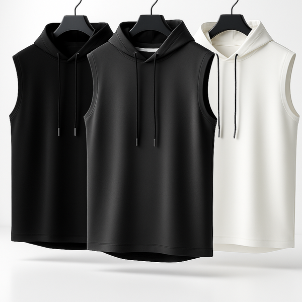 FlexFit Sleeveless Muscle Hoodie