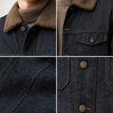 Boston Denim Fleece Jacket