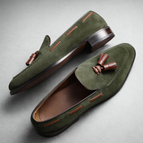 London Suede Tassel Loafers