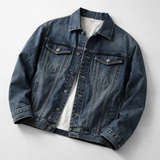 Jersey Denim Shacket