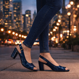 Celine Croc Slingback