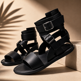 Rovigo Double-Buckle Sandals
