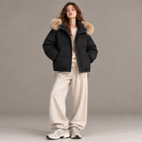 Serena Fur-Trimmed Puffer Jacket