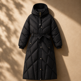 Elara Hooded Maxi Puffer Coat