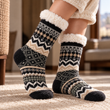 Fiorella Plush Mid-Calf Winter Socks