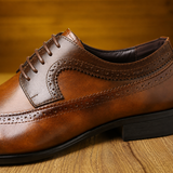 Firenze Leather Brogue Shoes