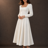Rosabella Square-Neck Maxi Dress