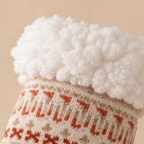 Nadia Fleece-Lined Fair Isle Slipper Socks