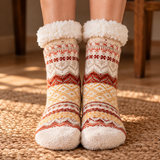 Fiorella Plush Mid-Calf Winter Socks