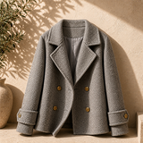 Camilla Herringbone Peacoat