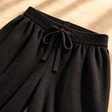 Elowen Drawstring Wide-Leg Pants