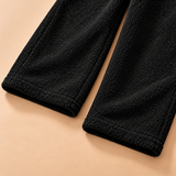 Harriet Sherpa Fleece Wide-Leg Trousers