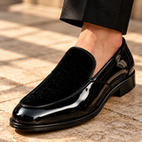 Roma Lucido Glitter Patent Loafers