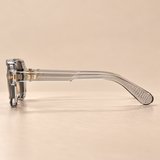 Fenwick Acetate-Look Aviator-Style Sunglasses