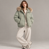 Serena Fur-Trimmed Puffer Jacket
