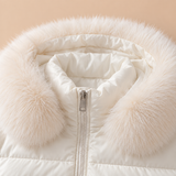 Calista Faux-Fur Hooded Puffer Jacket