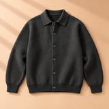 Abbott Knit Collared Button Cardigan