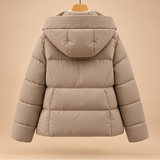 Greta Belted Hooded Puffer Jacket