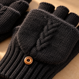 Serafina Cable-Knit Fingerless Gloves