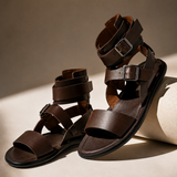 Rovigo Double-Buckle Sandals
