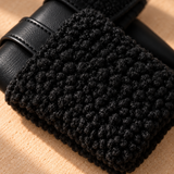 Bianca Faux-Leather Shearling Gloves
