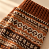 Soledad Fair Isle Crew Socks