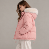 Serena Fur-Trimmed Puffer Jacket