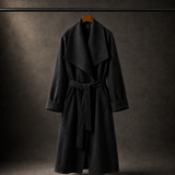Elena Wrap Wool-Blend Coat
