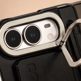 Dalton Leather-Look iPhone Duo Ring Case