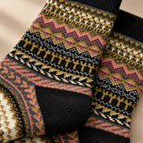 Nordic Knit Cushioned Crew Socks