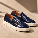 Rovello Double-Buckle Sneakers