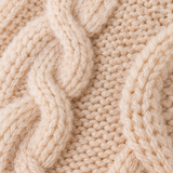 Odette Cable-Knit Fleece-Cuff Slipper Socks