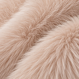 Livia Faux-Fur Shawl-Collar Short Coat