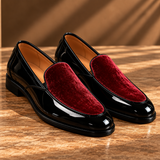 Roma Lucido Glitter Patent Loafers