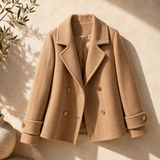 Camilla Herringbone Peacoat