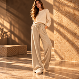 Elowen Drawstring Wide-Leg Pants