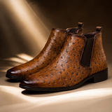 Santino Ostrich Boots
